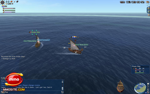 Uncharted Waters Online screenshot Uncharted Waters Online screenshot